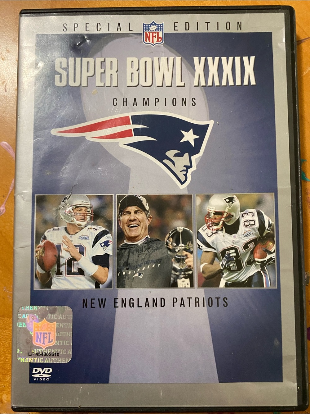 NFL New England Patriots Super Bowl XXXIX Champions DVD - 2005